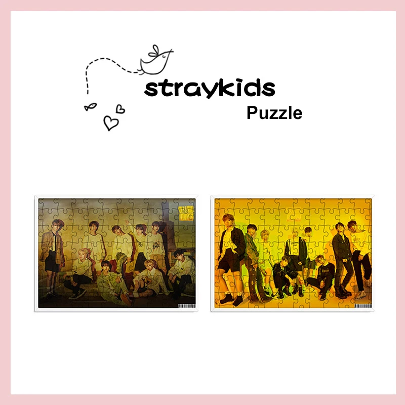 

KPOP Stray Kids New Album 2 : Yellow Wood With The Same Paragraph Photo Puzzle Official Same Paragraph Dropshipping