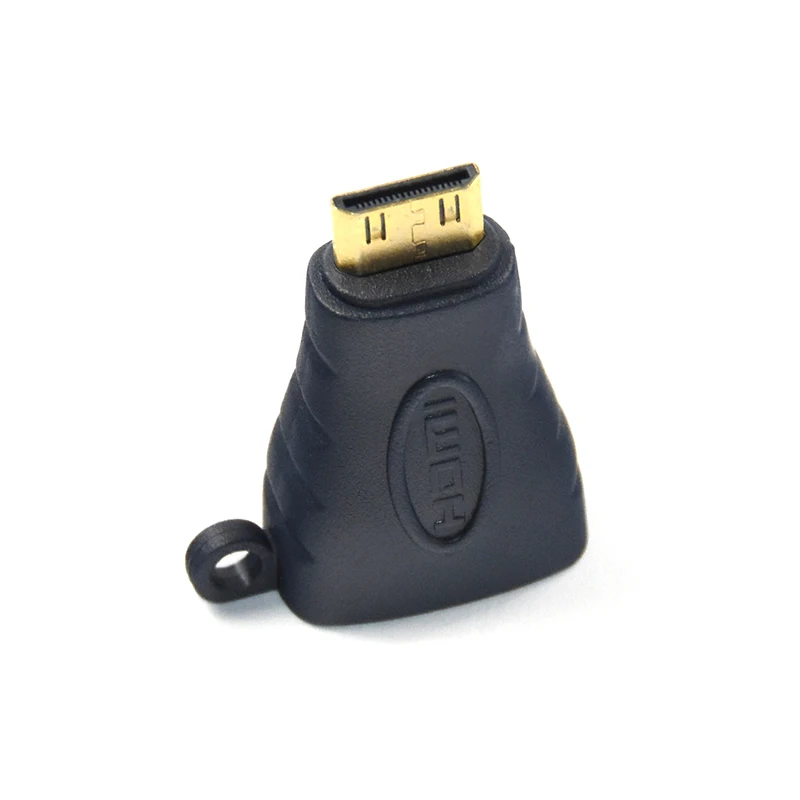CABLETIME Mini HDMI to HDMI Adapter 1080P Gold-Plated Mini HDMI Male to Standard HDMI Female Extension Adapter for HDTV C242