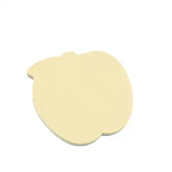 

10Pcs Note Papers Four Colors Simple Apple Shape Portable Stationery Accessories Memo Pads Note Pads for Home Office School