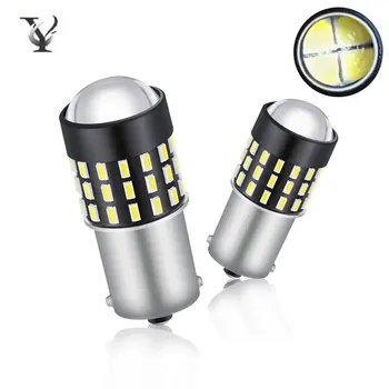 

1Pcs LED Car Turn Signal Tail Lamp 1156-3014-54 White 6000K 12V Auto Interior Reading Light