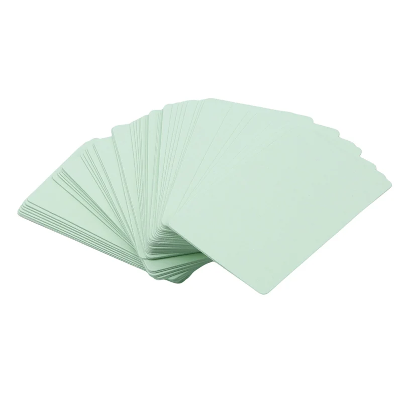  100 Pcs Message Memo Party Gift Thank You Cards Label Bookmarks Learning Cards Kraft Paper Card Bus - 4.00019E+12