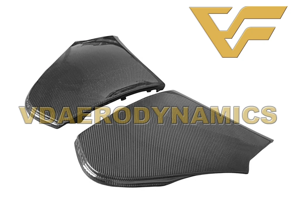 14-17 650S VAD-OEM поверхность из углеродного волокна спереди для губ Набор для бампера, кузова - Цвет: A