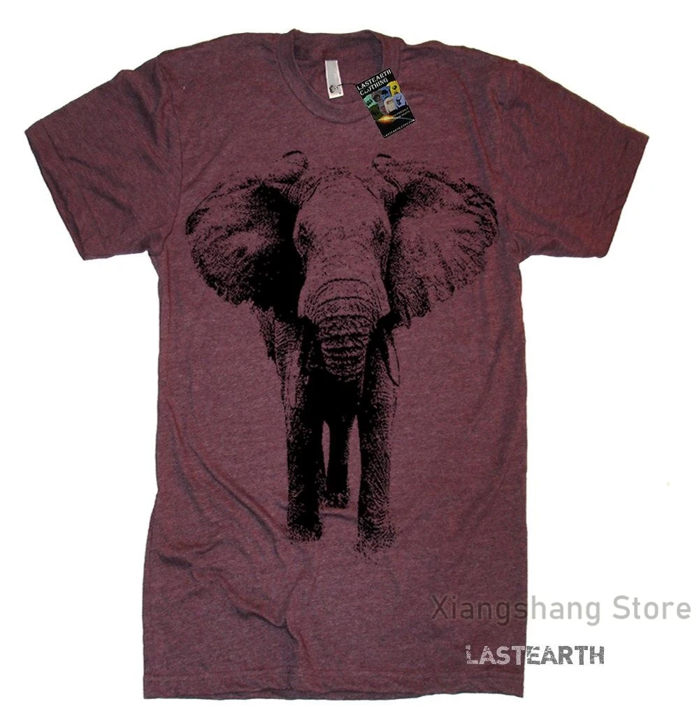 Elephant t shirt mens Clearance