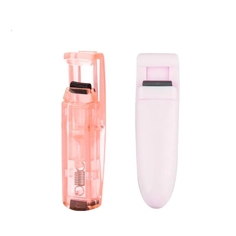

New partial plastic eyelash curler Portable partial mini eyelasher Long-lasting curling beauty tool