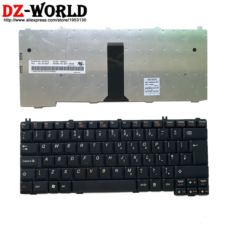 Новая английская клавиатура для ноутбука Lenovo 3000 C100 C200 F31 F41 G420 G430 G450 G530 A4R N100 N200 Y430