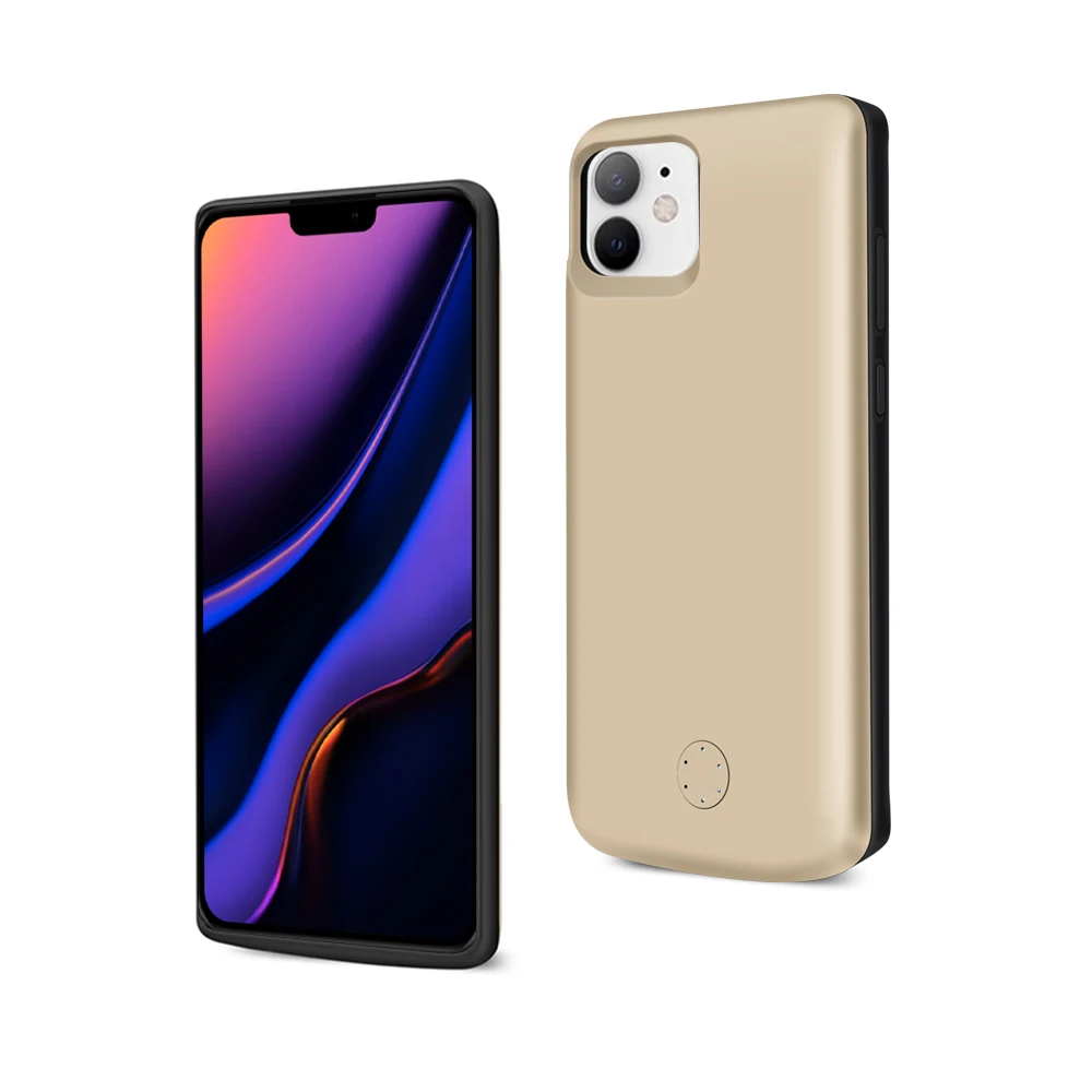 Батарея чехол для iphone 11 Pro Max внешний аккумулятор зарядное устройство чехол для iphone 11 6000 мАч Зарядное устройство Чехол - Цвет: i 11 Pro 5.8 6000mAh