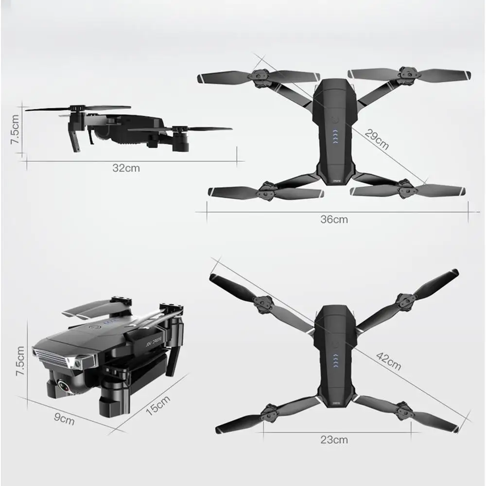 SG901 складной RC игрушечный Дрон для детей с 4 K/1080 P HD Двойная камера слежения за мной Дрон на ру e FPV Профессиональный длительный срок службы батареи самолет