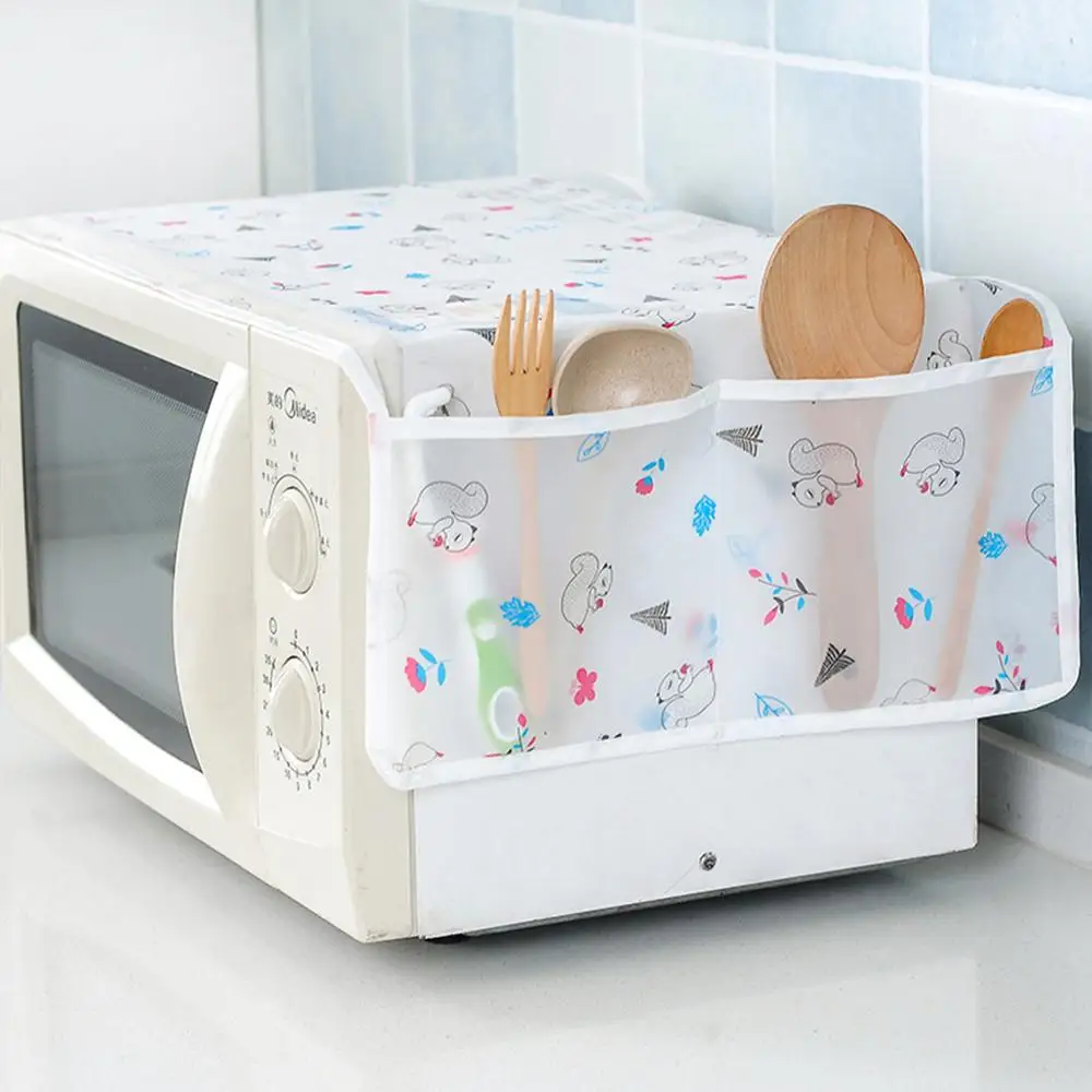 Microwave Oven Dust Proof Cover With Storage Bag Waterproof Kitchen 8C Microwave Oven Dust Proof Cover With Storage Bag Waterproof Kitchen 8C