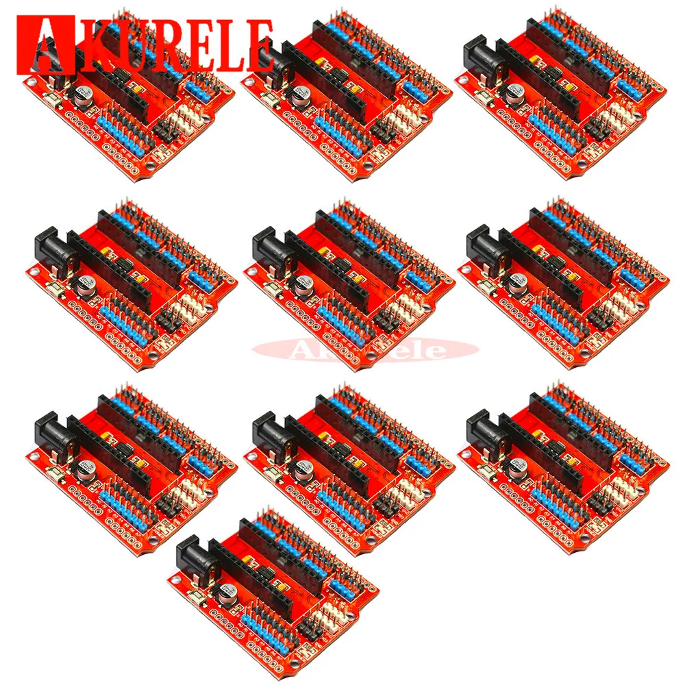 

10pcs NANO I / O Expansion Sensor Shield Board Module For Arduino UNO R3 Nano V3.0