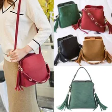 Новые женские сумки на плечо с кисточками, сумки, сумки через плечо, K-BEST