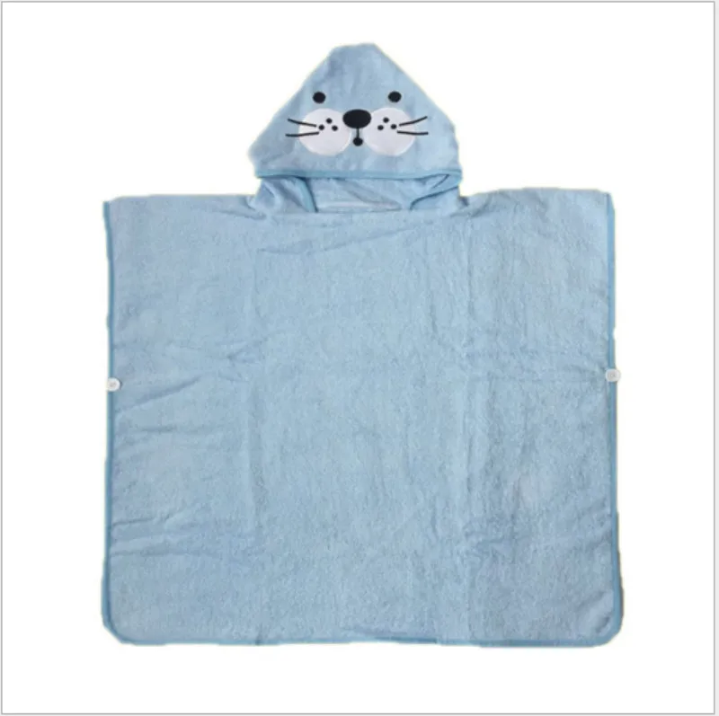 70x140 см дизайн детский плащ для мальчиков и девочек хлопок впитывающий халат с крышкой полотенца T796