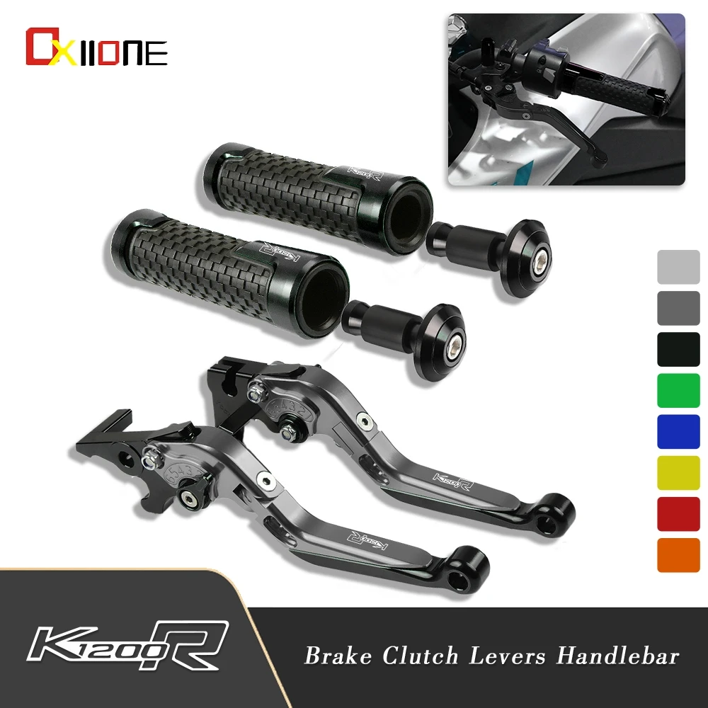 

For BMW K1200R K 1200 R K 1200R SPORT 2005 2006 2007 2008 Motorcycle Accessories Brake Clutch Levers Handlebar Hand Grips Parts