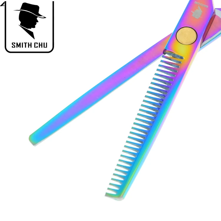5," Парикмахерские профессиональные ножницы для стрижки волос Smith Chu японские 440c салонные ножницы для стрижки волос LZS0063