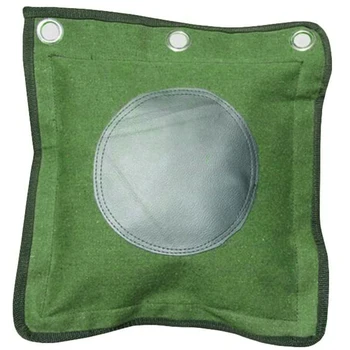 

Wing Chun Kung Fu Wall Bag Canvas Leather Kick Boxing Striking Punch Bag Sand Bag for Training