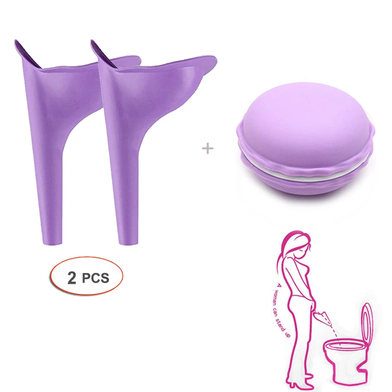 Portable Female Women Urinal Toilet Funnel Camping Travel Stand Outdoor Pee Kit
