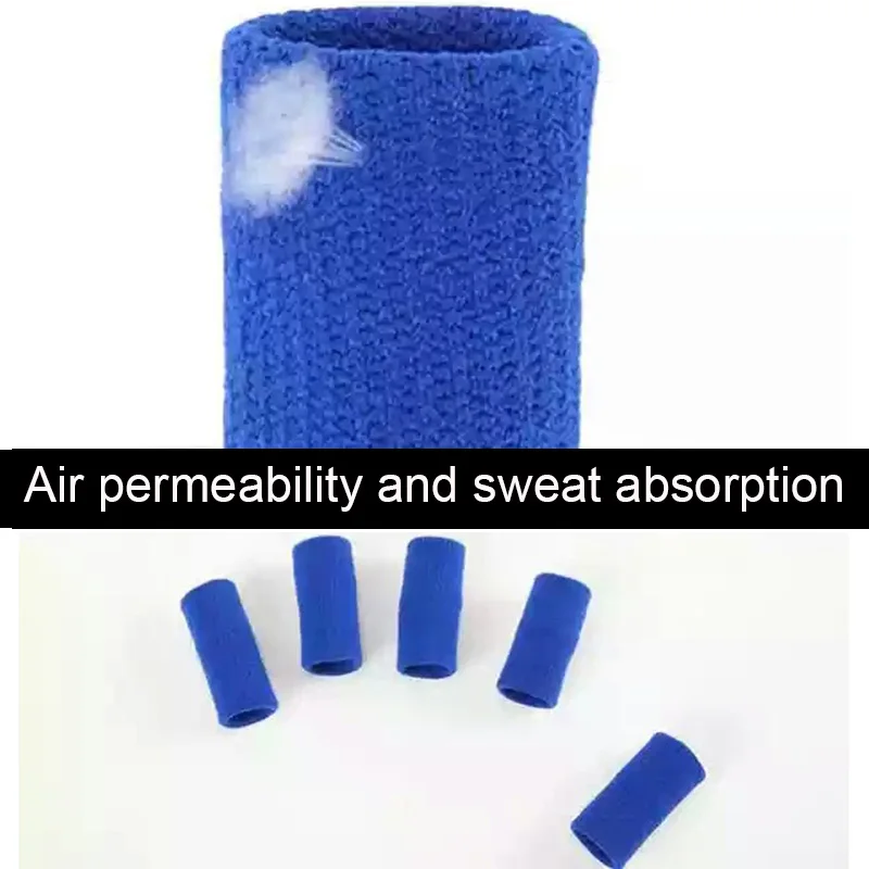 Hot Selling 5pcs Finger Knuckles Protectors Finger Protection Sheath Sleeve Brace for Basketball Sports