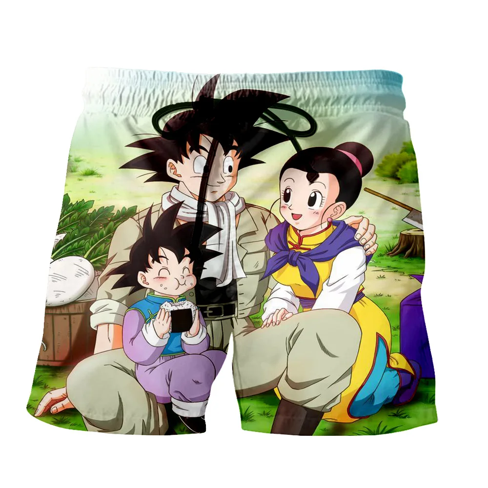 2019Dragon Ball 3D Printing Anime Super Saiyan Sports Shorts Dragon Ball New Design Sports Casual Harajuku Men and Women Shorts
