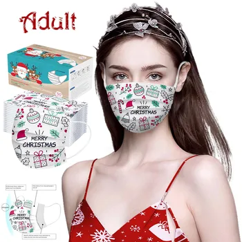 

Adult maak маска three-layer non-woven fabric filter dustproof protective mascarillas hanging ear breathable comfortable masque