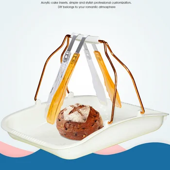 

Bread tray rectangular plastic portable basket bakery tray bakery shop optional tray cake point food tongs