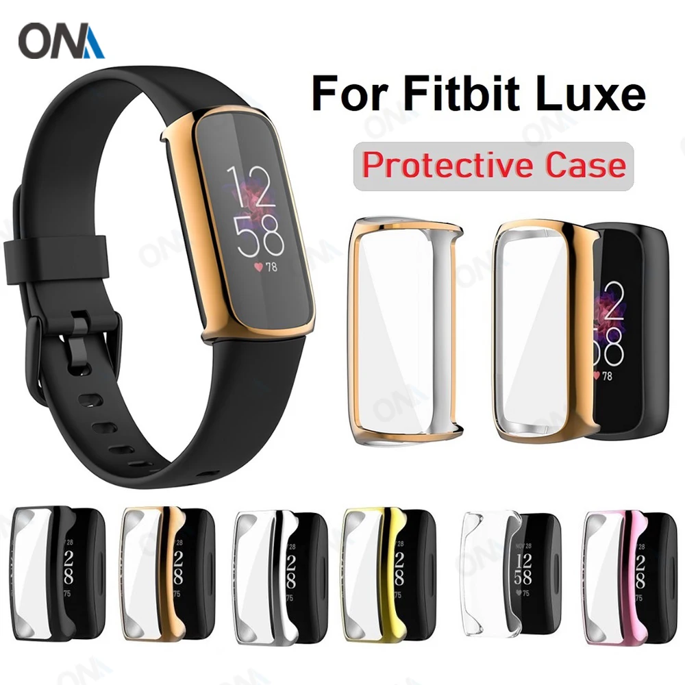 ForFitbitLuxeScreenProtectorCaseforFitbitLuxeUltraSlimSoft