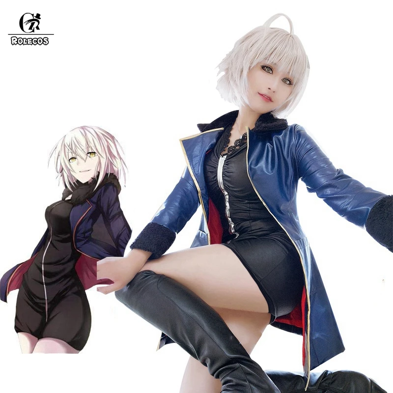 ROLECOS FGO Alter Косплей Fate Grand Order Аниме Костюмы Mash Kyrielight Saber костюмы игра Жанна д 'Арк
