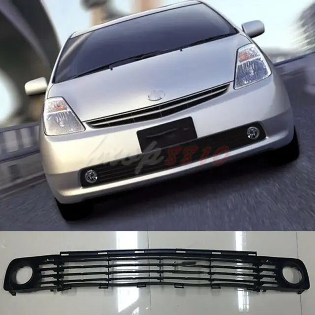 FOR 2004 2005 2006 2007 2008 2009 TY PRIUS FRONT BUMPER CENTER GRILLE BLACK