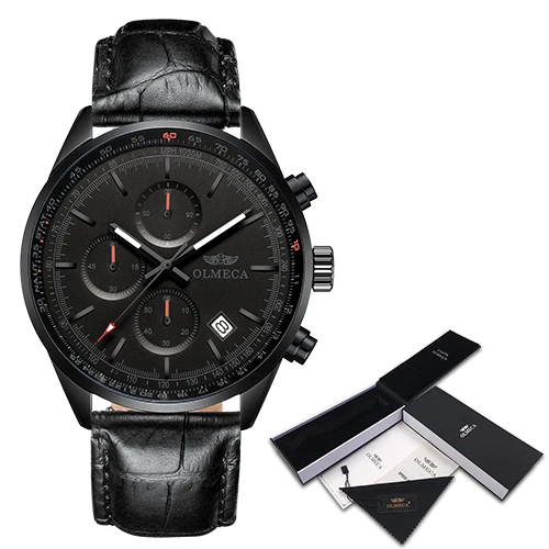 OLMECA мужские часы Топ бренд Роскошные спортивные военные водонепроницаемые часы наручные часы оздоровительный Германий каменные часы для мужчин и женщин - Цвет: Black For Women