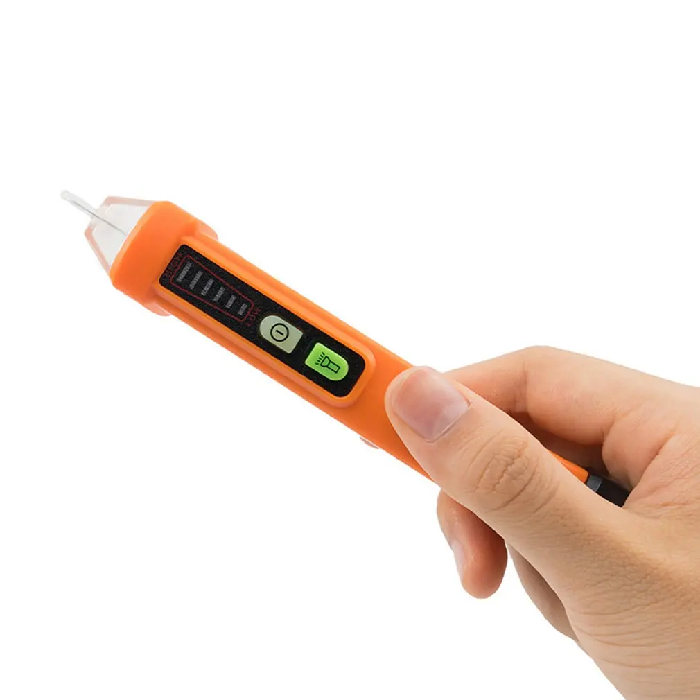 Peakmeter Huayi Pm8908C мульти-Функция Тесты ручка Бесконтактный звук и светильник сигнализации электроскоп