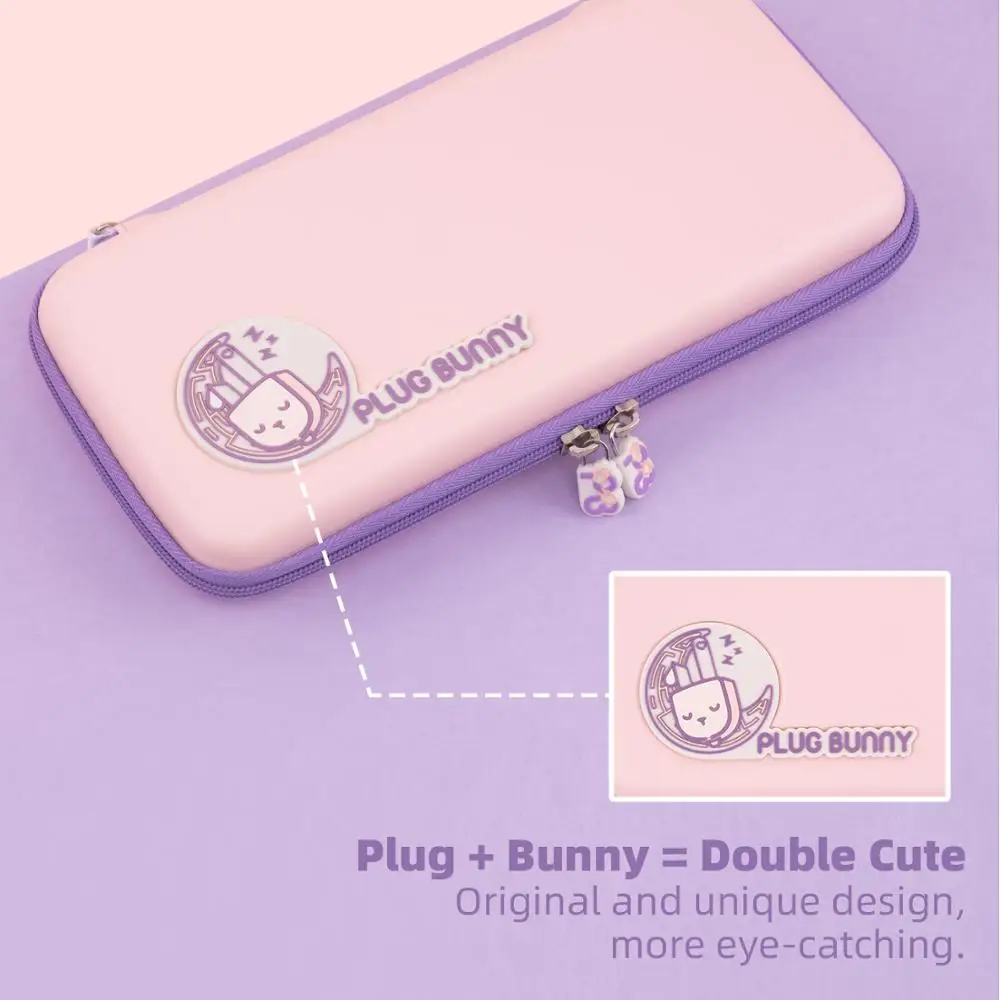 Чехол Geekshare Plug Benny для Switch Portable Hardshell тонкий Дорожный переноски подходит консоли