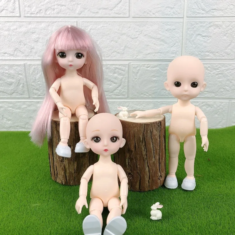 Weibliche nackte Puppenkörper mit 13 bewegliche Gelenke Mädchen Puppe Diy 