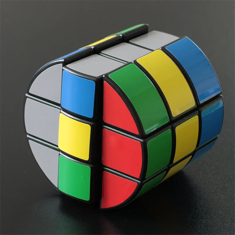 Diansheng цилиндрический скрученный магический куб странной формы 3x3x3 колонна бочонок магический куб развивающая игрушка или хороший подарок для детей