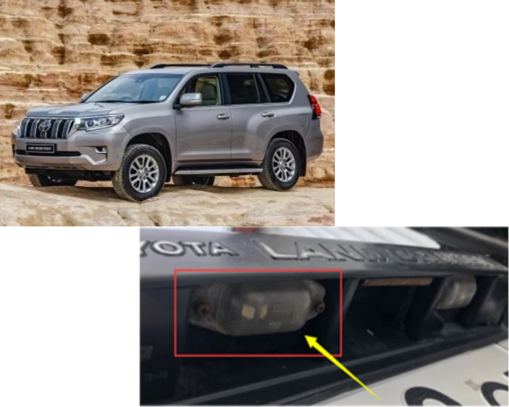 Камера заднего вида для Toyota Land Cruiser Prado FJ80 CCD камера ночного видения заднего вида камера заднего вида