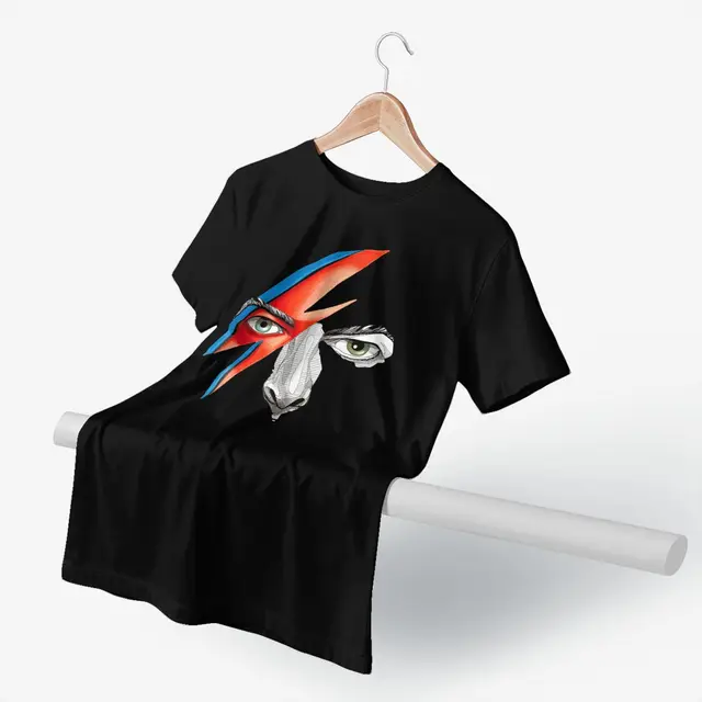 David Bowie Short-Sleeve Unisex T-Shirt - zigally