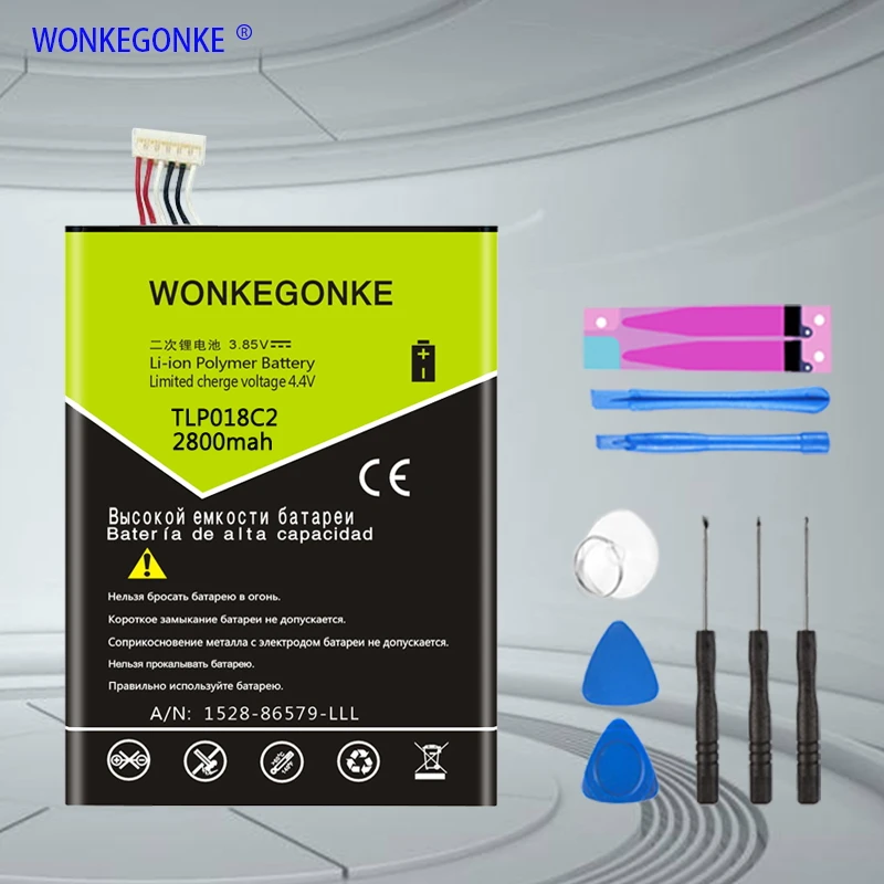 WONKEGONKE TLp018C2 аккумулятор для Alcatel One Touch Idol Ultra OT 6033 OT-6033 6033X | Мобильные телефоны и