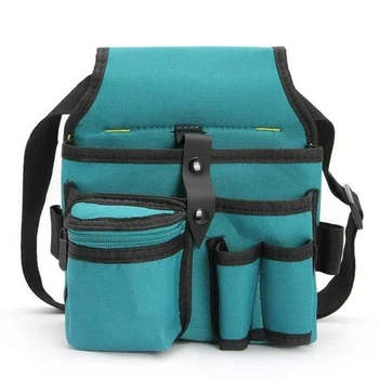 

Waist Tool Bag Saving Spacer Placing Storing Screwdriver Drills Hardware Repair Accessory Storage Multi Pockets