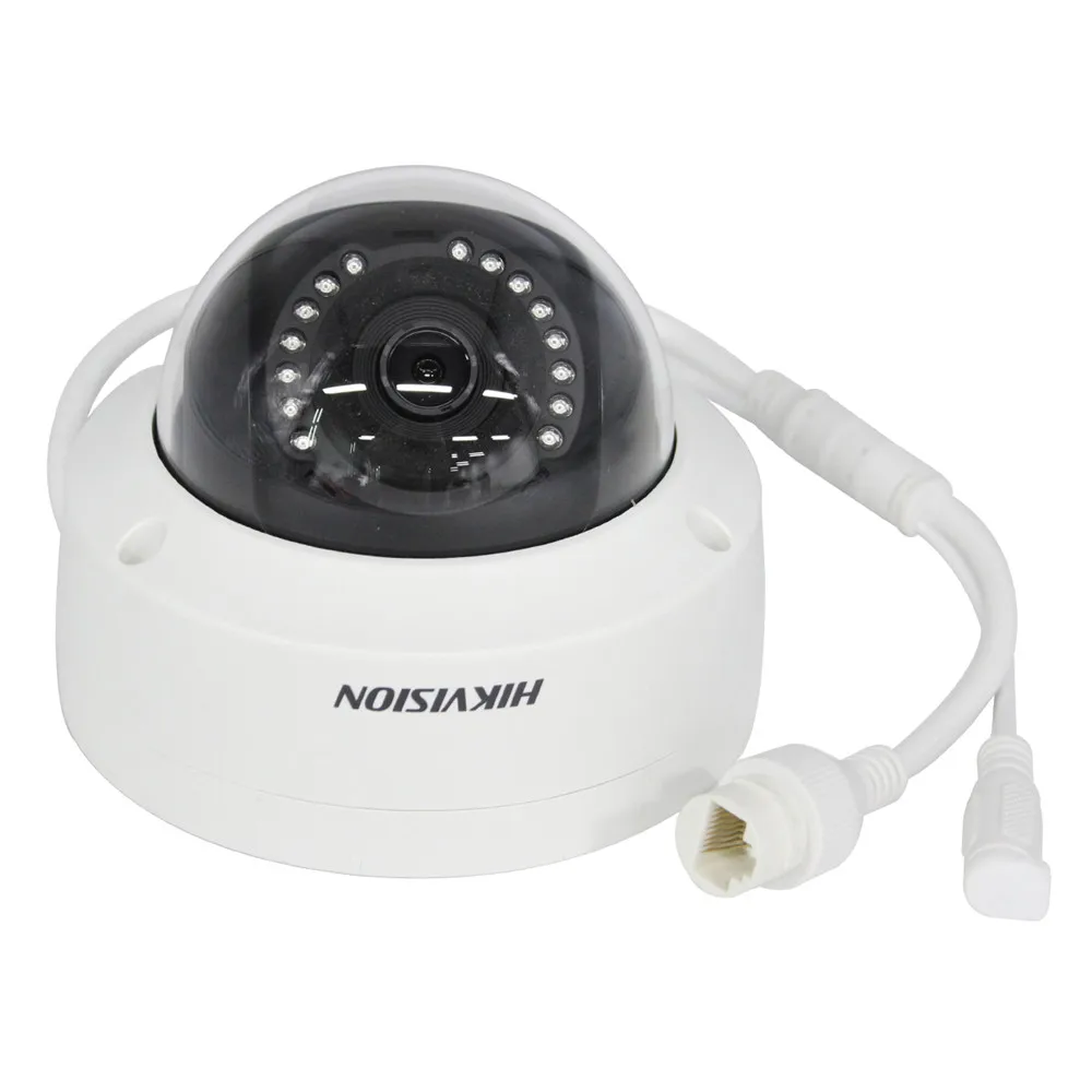 Купольная камера видеонаблюдения Hikvision 1080 пикселей 2 МП CMOS ночная версия для