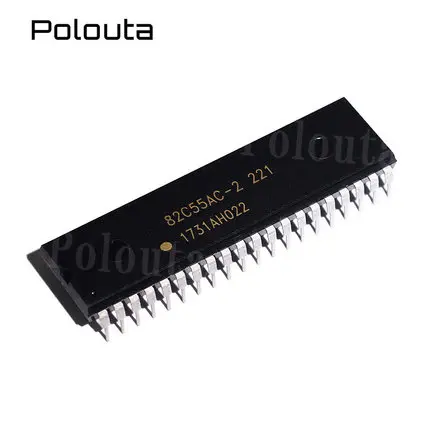 

10pcs/lot UPD82C55AC-2 D82C55AC-2 D82C55 DIP-40