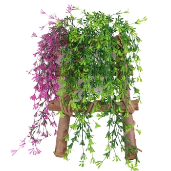

Artificial Plant Vines, Ivory Decorative Plastic, Walls Indoor and Outdoor Hanging Baskets, Wedding Garland Decoration