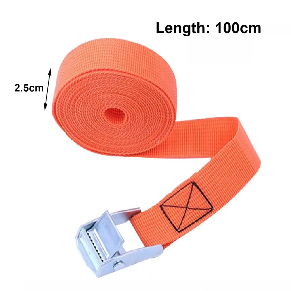 Luggage Cargo Strap 1M High Strength Tensioning Belt Portable 250 Lbs Cargo Tie Down Cam Strap For Car motorcycle bike cargo straps luggage strap cargo tie down strap tie down straps