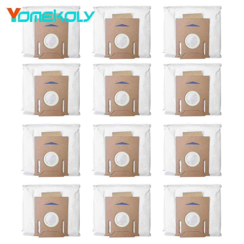 

For ECOVACS DEEBOT OZMO T8 T8 AIVI Robot Vacuum Cleaner High Capacity Leakproof Dust Bag Replacement Accessories Parts Kits