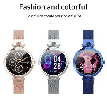 

AK22 Smart Watch IP68 Heart Rate Blood Gift for Ladies Watch Bracelet