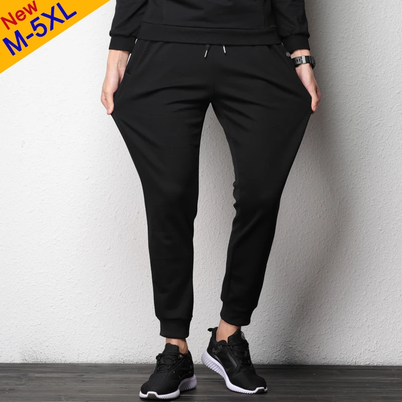 

2019 Casual Sweatpants Men Autumn Harem Pants Male Plus Size 5XL Cotton Sport Trousers Jogger Pencil Pants Hip Hop Street Wear