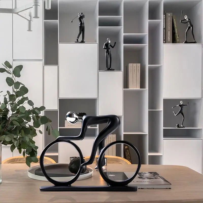 Creative Home Living Room Sports Scene Figure Toys Model Cabinet Decor Nordic Modern Art Home Accessories Great Gift Creative Home Living Room Sports Scene Figure Toys Model Cabinet Decor Nordic Modern Art Home Accessories Great Gift