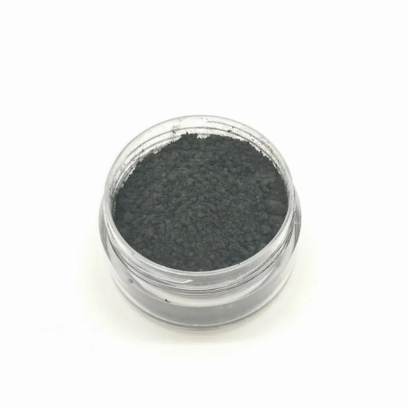 Black 4 г съедобный золотой порошок мусс торт помадка Макарон шоколад десерт напиток гарнир мерцающий блеск жемчужный порошок выпечки - Цвет: Black