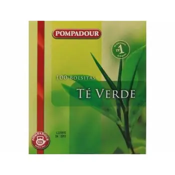 

Te Verde Pompadour 100 Bolsitas