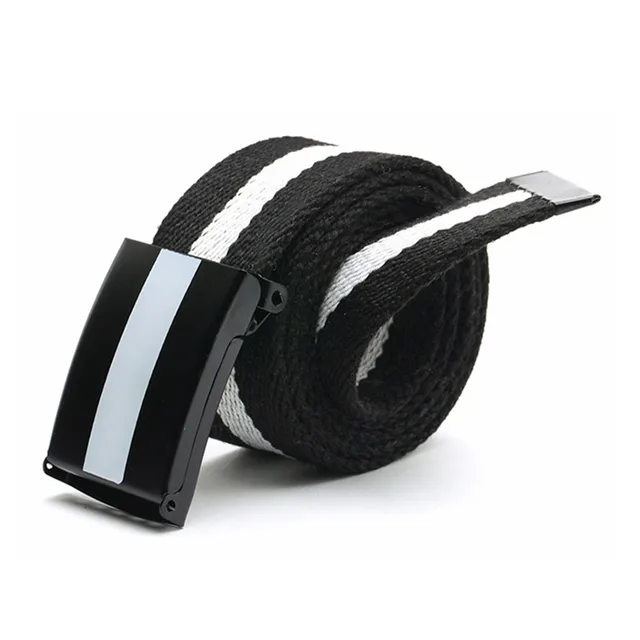 Cinturones de lona para hombres mujeres cinturón a rayas bandera mexicana alemana cinturones de costura tres colores pantalones vaqueros la moda correas cinturón - AliExpress