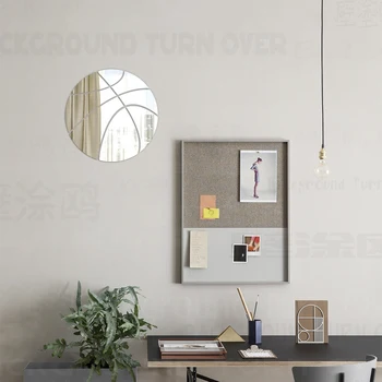 

Mirror Wall Stickers Sticker Room Decoration For Home Decor Modern Kids Bedroom One Basketball Children Boy Baby Child R134