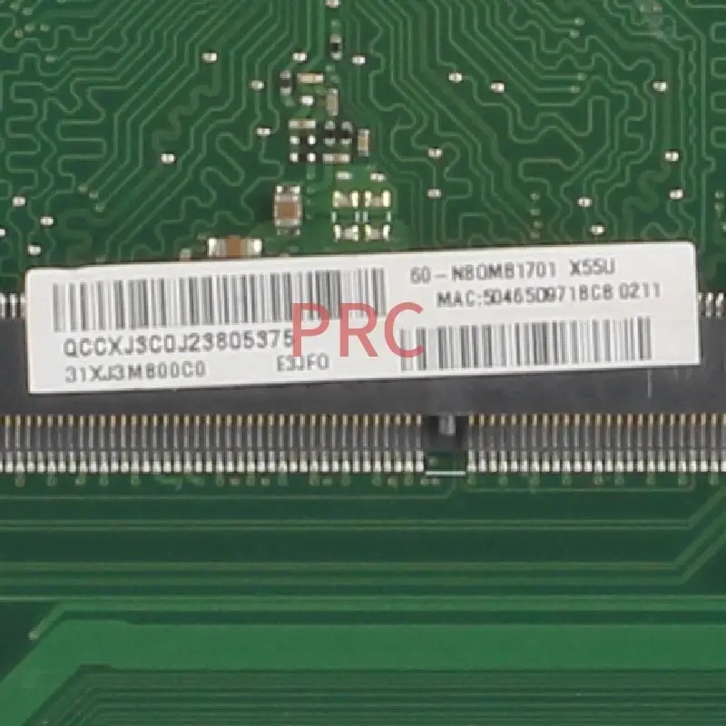 x55u rev.1.4 para asus x55u em1800 ddr3 Placa-mãe para notebook - Imagem 3