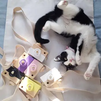 

Wooden Camera Baby Nordic Home Decoration Hanging Ornaments Children Toys Photo Creative Props