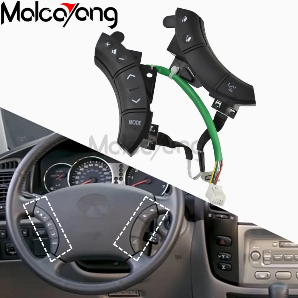 

Cruise Audio Remote Control Switch For Toyota Highlander Land Cruiser Steering wheel music button control Bluetooth switch